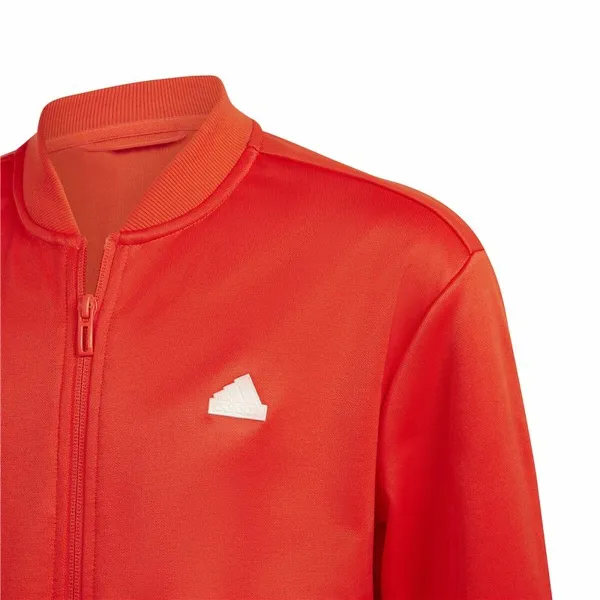 Bērnu Sporta Tērpu Bikses Adidas 3Stripes Sarkans