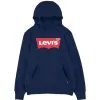 Bērnu Sporta Krekls ar Kapuci S KNIT TOP Levi's LVB-BATWING SCREENPRINT HOODIE Tumši Zils