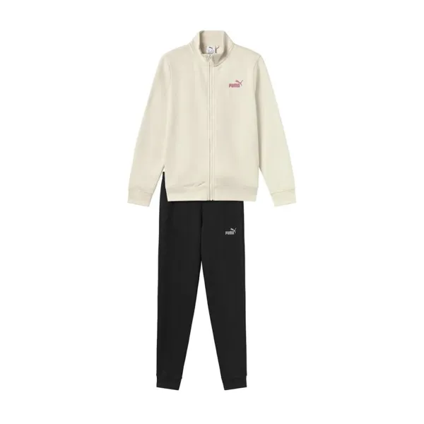 Bērnu Sporta Tērps Puma Ess Full Zip Sweat S Balts