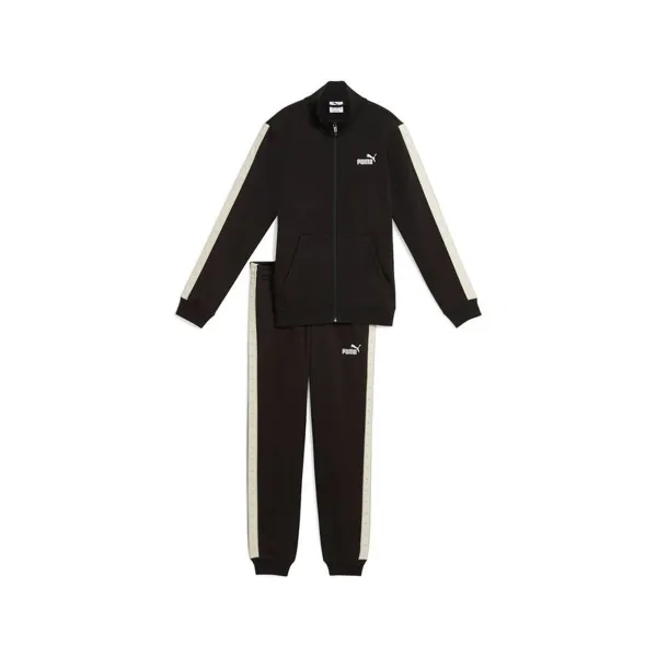Bērnu Sporta Tērps Puma Essentials Tape FullZip Sw Melns