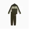 Bērnu Sporta Tērps Puma Poly Colorblock Olīvas
