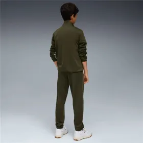 Children’s Tracksuit Puma Poly Colorblock Olive