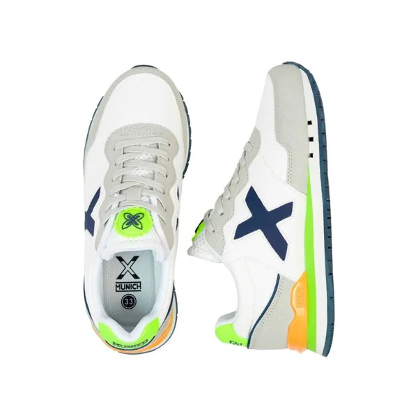 Sporta Apavi Bērniem Munich Dash Kid 165 Balts