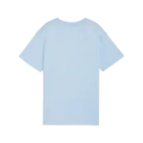 Child's Short Sleeve T-Shirt Puma Essentials 2 Color Blue Sky blue