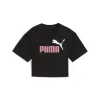 Child's Short Sleeve T-Shirt Puma Essentials 2 Color No. 1 Black