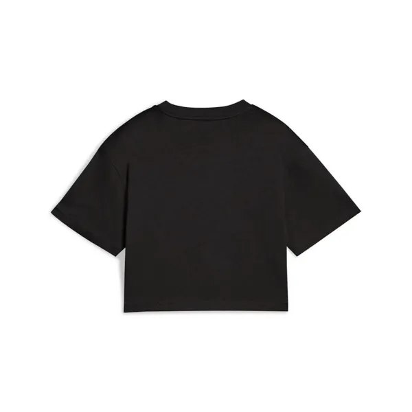 Child's Short Sleeve T-Shirt Puma Essentials 2 Color No. 1 Black