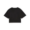Child's Short Sleeve T-Shirt Puma Essentials 2 Color No. 1 Black
