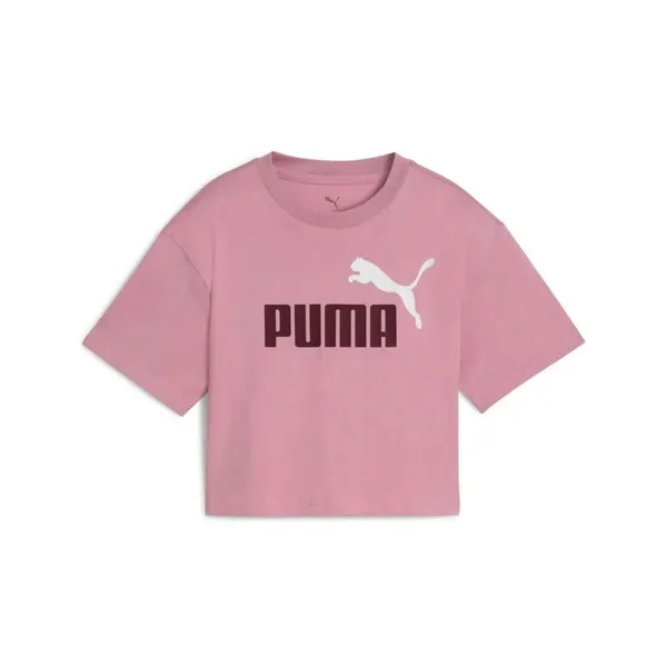 Child's Short Sleeve T-Shirt Puma Essentials 2 Color No. 1 Pink