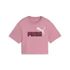 Child's Short Sleeve T-Shirt Puma Essentials 2 Color No. 1 Pink