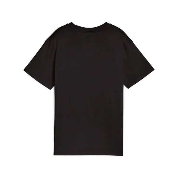 Child's Short Sleeve T-Shirt Puma Essentials 2 Color Black