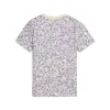 Child's Short Sleeve T-Shirt Puma Tweenerverse Aop Beige