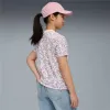 Child's Short Sleeve T-Shirt Puma Tweenerverse Aop Beige