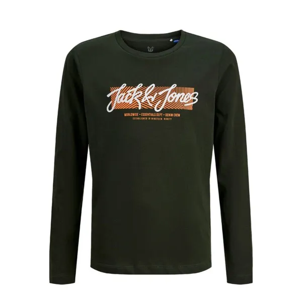 Children’s Long Sleeve T-shirt Jack & Jones Jjurban Ls Crew Neck Black