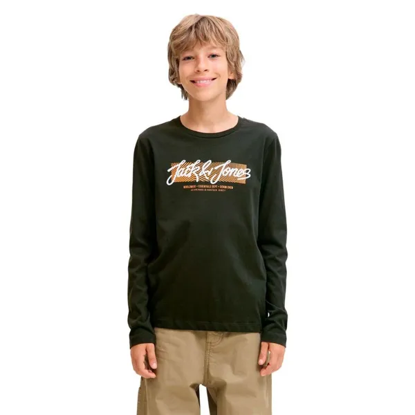Children’s Long Sleeve T-shirt Jack & Jones Jjurban Ls Crew Neck Black
