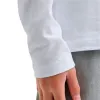 Bērnu Garpiedurkņu T-krekls Jack & Jones Jjurban Ls Crew Neck Balts