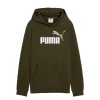 Lasten huppari Puma Essentials 2 Color No.1 Log Tummanvihreä Oliivi