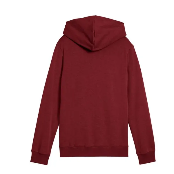 Džemperis Meitenēm ar Kapuci Puma Essentials 2 Color No.1 Log Sarkanbrūns Tumši Sarkans