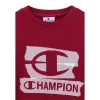 Bērnu Sporta Krekls bez Kapuča Champion Graphic Shop Sarkanbrūns Tumši Sarkans
