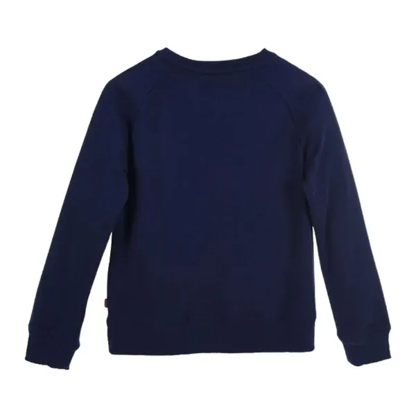 Džemperis Meitenēm Bez Kapuces Levi's Batwing Crewneck Zils Tumši zils