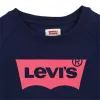 Džemperis Meitenēm Bez Kapuces Levi's Batwing Crewneck Zils Tumši zils