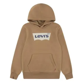 Children’s Hoodie Levi's Lvb Batwing Screenprint Hoodie Brown