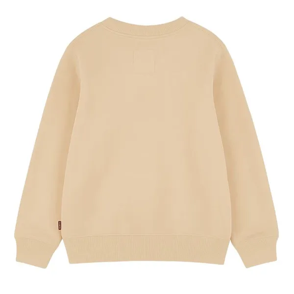 Толстовка без капюшона детская Levi's Batwing Crewneck Белый