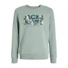Vaikiškas džemperis be gobtuvo Jack & Jones Jjgeplas Crew Neck Mėlyna