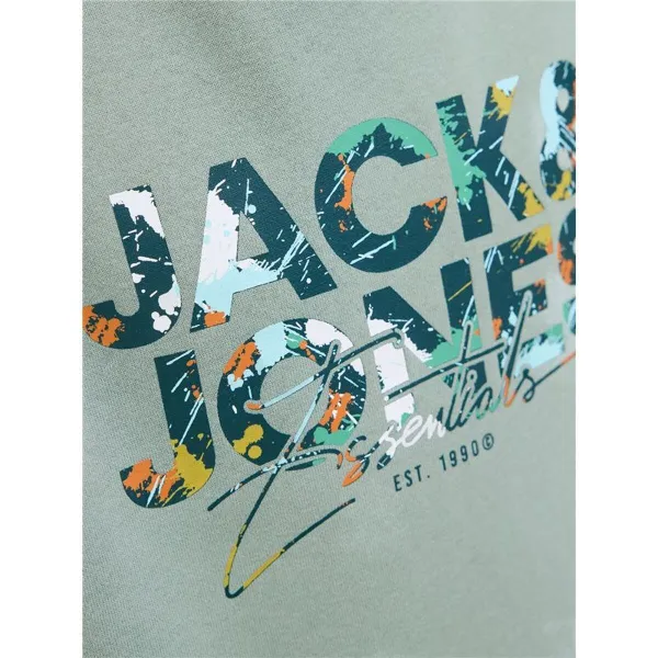 Vaikiškas džemperis be gobtuvo Jack & Jones Jjgeplas Crew Neck Mėlyna