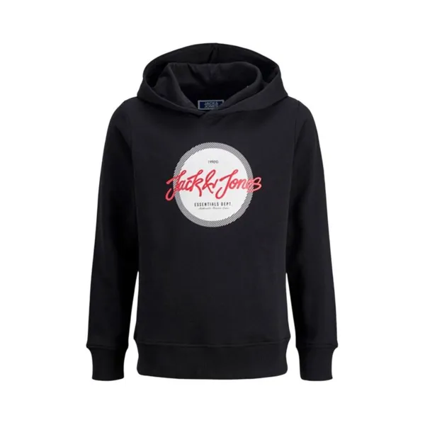 Uniseksinis džemperis su gobtuvu Jack & Jones Jjurban Juoda
