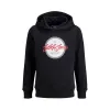 Uniseksinis džemperis su gobtuvu Jack & Jones Jjurban Juoda