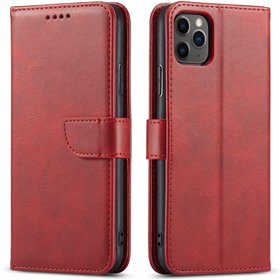 Wallet Case Xiaomi Redmi Note 14 Pro Plus 5G red