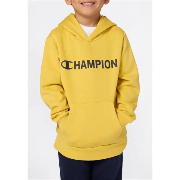 Bērnu Sporta Krekls ar Kapuci Champion Graphic Shop Dzeltens