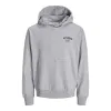 Bērnu Sporta Krekls ar Kapuci Jack & Jones Jjyuki Pelēks