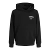 Bērnu Sporta Krekls ar Kapuci Jack & Jones Jjyuki Melns