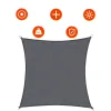 Солнцезащитный парус Springos SN1061 4 x 4 м темно-серый
