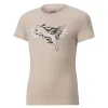 Krekls ar Īsām Piedurknēm Bērniem Puma Alpha Rozā