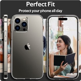 Case X-Level Antislip/O2 Apple iPhone 16 Pro Max clear