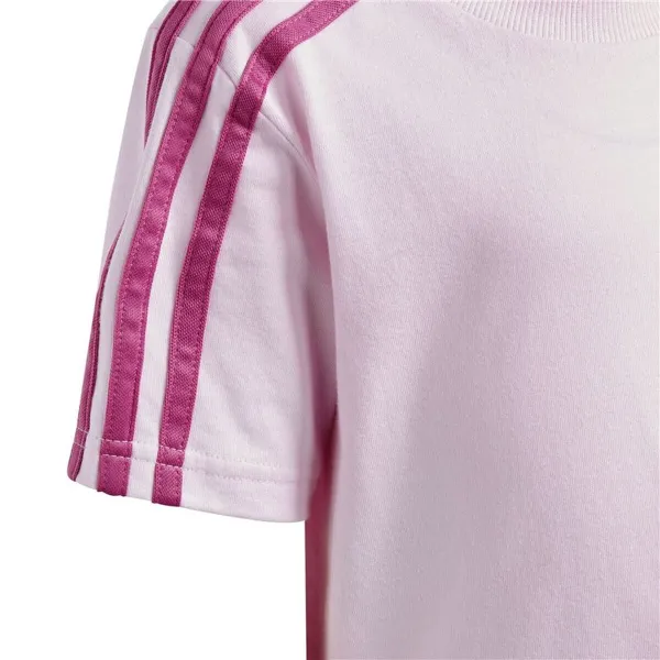 Bērnu Sporta Tērps Adidas Lk 3S Co T Set Rozā