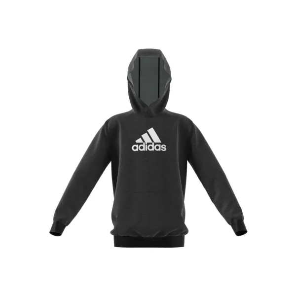 Bērnu Sporta Krekls ar Kapuci Adidas Melns