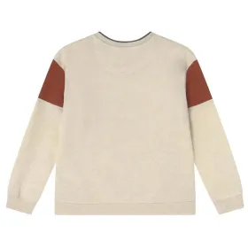 Толстовка без капюшона детская Levi's Colorblock Crewneck Жёлтый