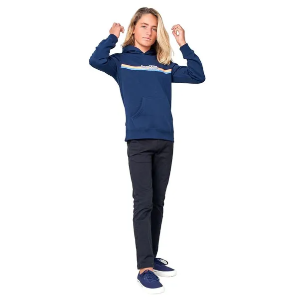 Megztinis su kapišonu mergaitėms Rip Curl Mama Pop Boy Tamsiai mėlyna