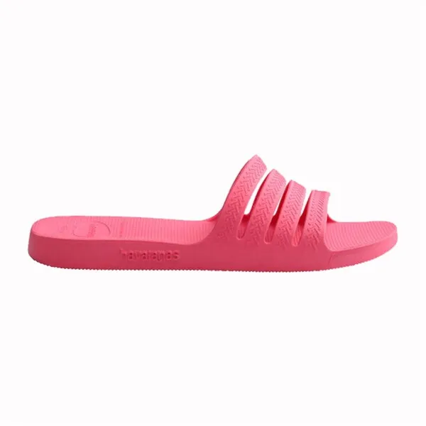 Paplūdimio šlepetės Vaikams Havaianas Slide Stradi Tamsiai rožinė