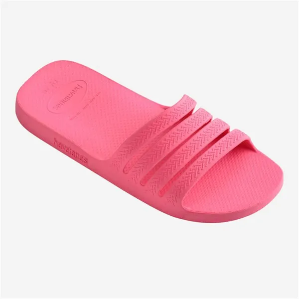Paplūdimio šlepetės Vaikams Havaianas Slide Stradi Tamsiai rožinė