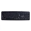 Klaviatūra Esperanza EK129 Melns Angļu QWERTY