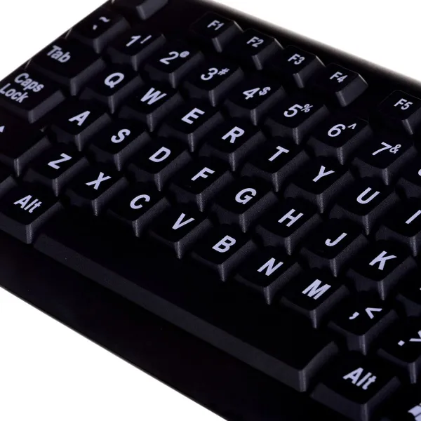 Klaviatūra Esperanza EK129 Melns Angļu QWERTY