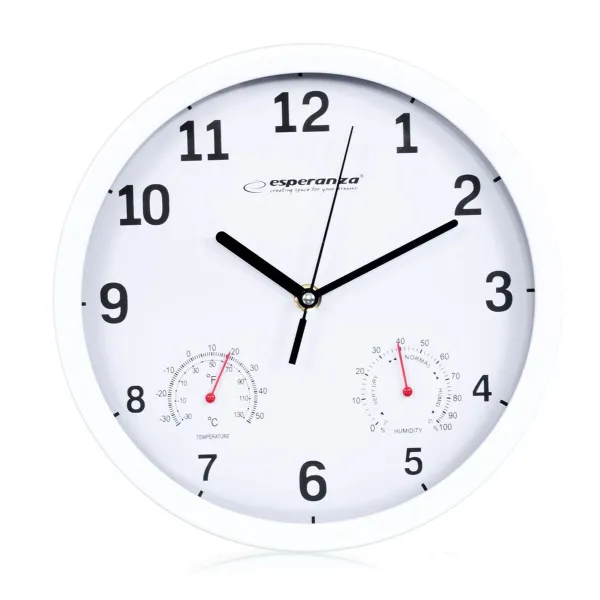 Seinakell Esperanza EHC016W Valge Klaas Plastmass 25 cm