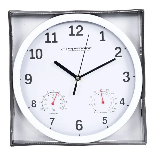 Seinakell Esperanza EHC016W Valge Klaas Plastmass 25 cm