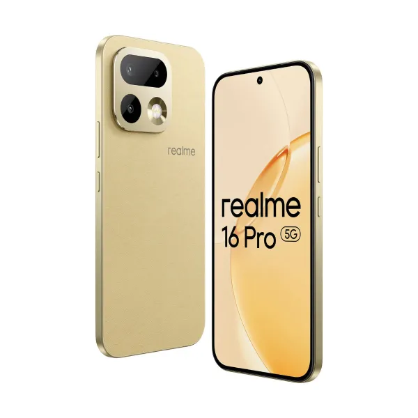 Смартфоны Realme 16 PRO 8 GB RAM 256 GB Золото