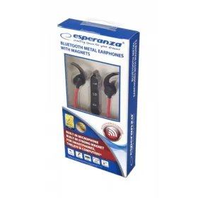 Bluetooth Sporta Austiņas Esperanza EH186K Melns Sarkans