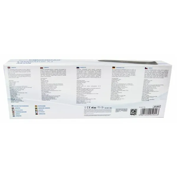 Laminatorius Esperanza Laminator A3 Aeon Juoda